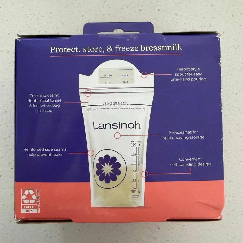Lansinoh breastmilk storage